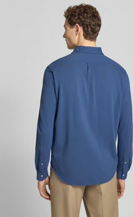 Polo Ralph Lauren Overhemd Lange Mouw CHEMISE AJUSTEE COL BOUTONNE EN POLO FEATHERWEIGHT