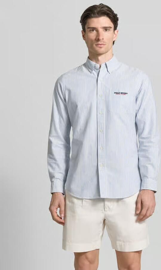 Polo Ralph Lauren regular fit vrijetijdshemdbloes van puur katoen model 'CLASSIC OXFORD' - Foto 4
