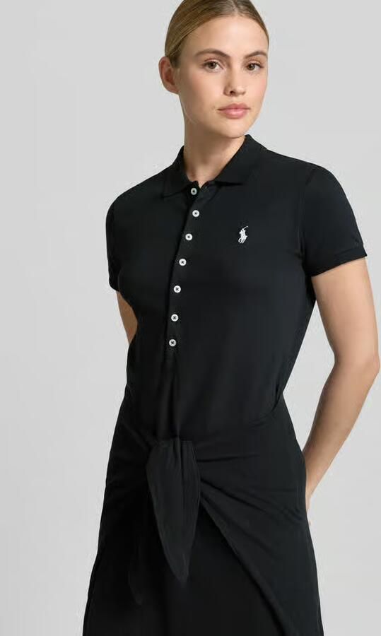 Polo Ralph Lauren regular fit vrijetijdsjurk van katoenmix