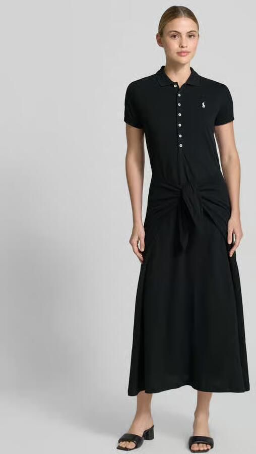 Polo Ralph Lauren regular fit vrijetijdsjurk van katoenmix - Foto 3
