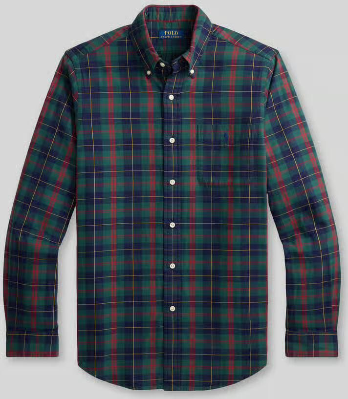 Polo Ralph Lauren Overhemd Lange Mouw DOUBLE-FACED OXFORD OVERHEMD MET RECHTE PASVORM