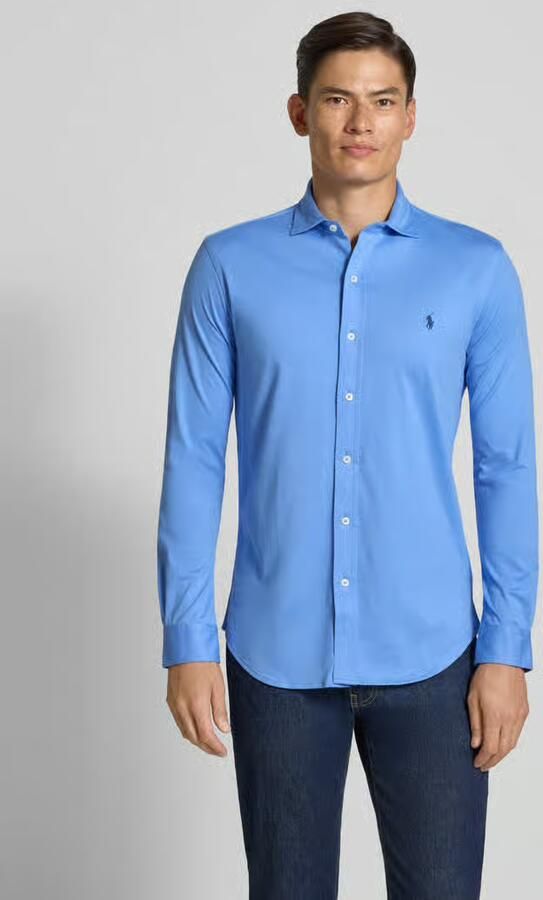 Polo Ralph Lauren Regular fit vrijetijdsoverhemd met logostitching model 'Estate' - Foto 2