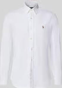 Polo Ralph Lauren regular fit vrijetijdsoverhemd van katoenmix