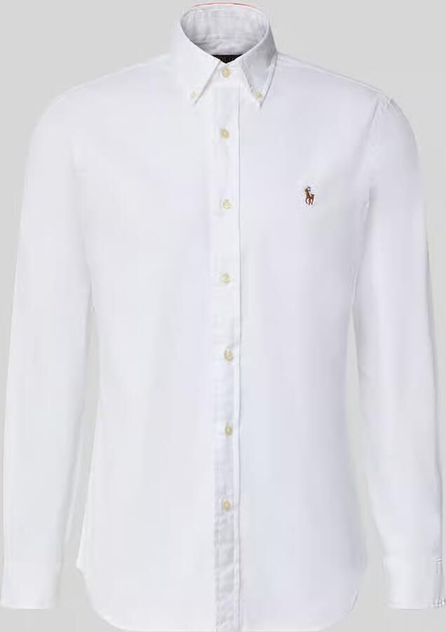 Polo Ralph Lauren regular fit vrijetijdsoverhemd van katoenmix