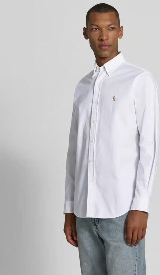 Polo Ralph Lauren regular fit vrijetijdsoverhemd van katoenmix - Foto 3