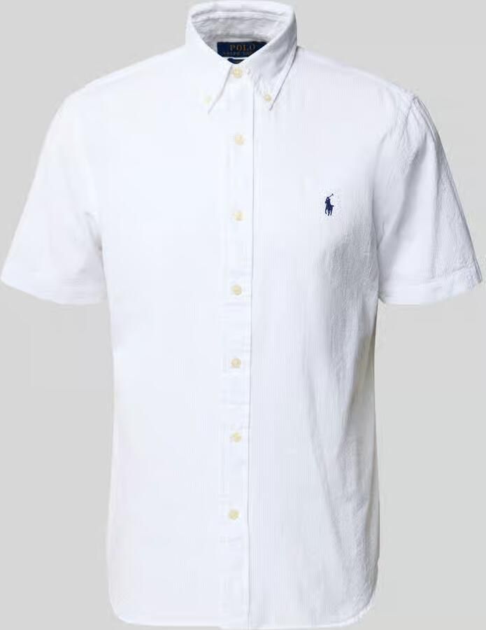 Polo Ralph Lauren Overhemd Korte Mouw CHEMISE AJUSTEE EN POLO FEATHERWEIGHT - Foto 2