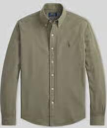 Polo Ralph Lauren Overhemd Lange Mouw CHEMISE AJUSTEE COL BOUTONNE EN POLO FEATHERWEIGHT - Foto 2