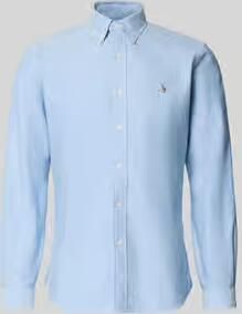 Ralph Lauren Custom Fit Oxford Overhemd Upgrade je Casual Garderobe Blauw Heren - Foto 19