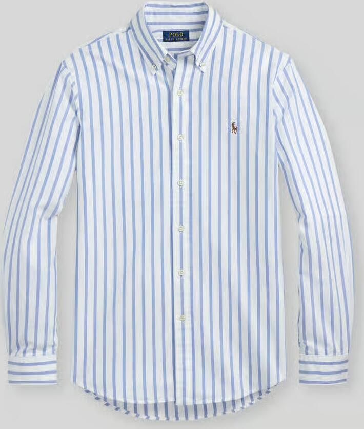 Polo Ralph Lauren Overhemd Lange Mouw CHEMISE COUPE DROITE EN OXFORD - Foto 2