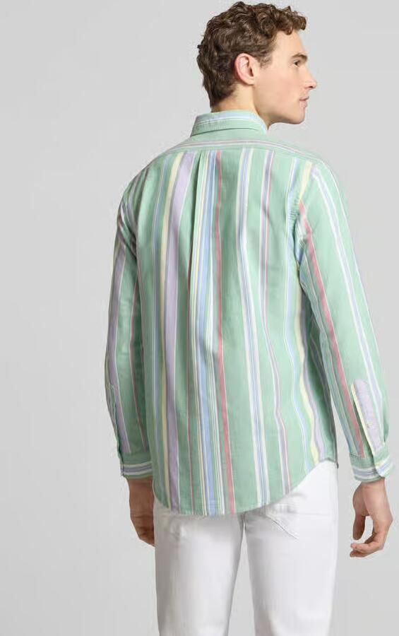 Polo Ralph Lauren Overhemd Lange Mouw CHEMISE COUPE DROITE EN OXFORD
