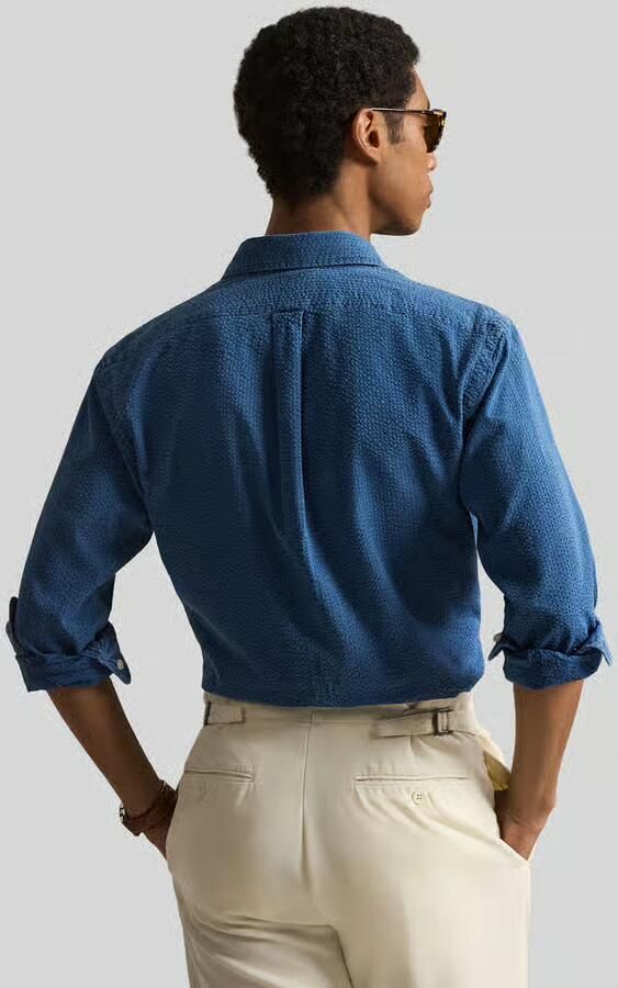 Polo Ralph Lauren Blauw overhemd met knoopsluiting en streepjespatroon Blue Heren - Foto 6