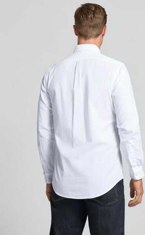 Polo Ralph Lauren Overhemd Lange Mouw CHEMISE COUPE DROITE EN SEERSUCKER - Foto 5