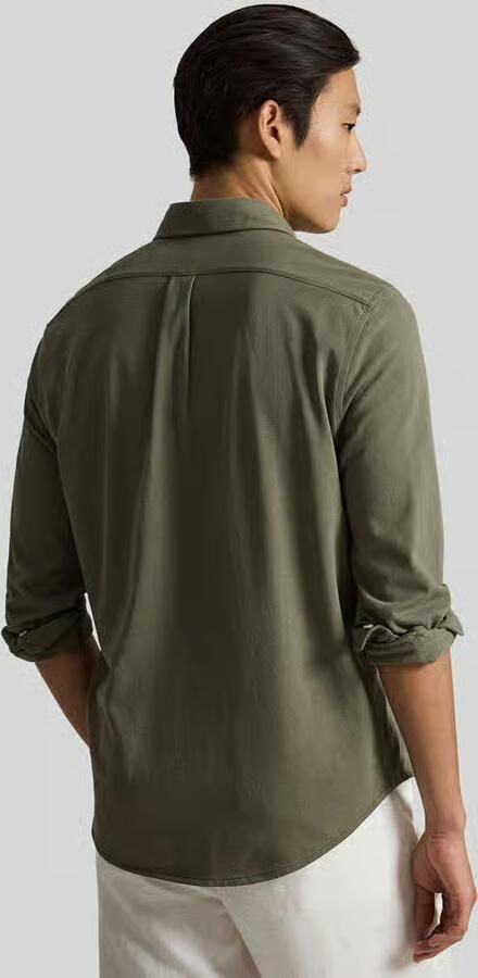 Polo Ralph Lauren Overhemd Lange Mouw CHEMISE AJUSTEE COL BOUTONNE EN POLO FEATHERWEIGHT - Foto 4