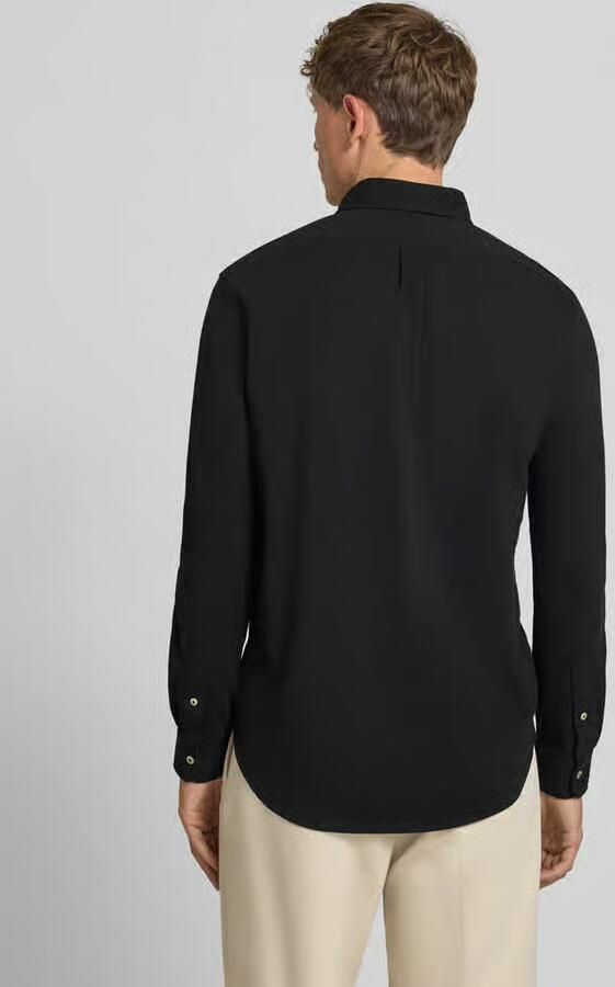 Polo Ralph Lauren Overhemd Lange Mouw CHEMISE AJUSTEE COL BOUTONNE EN POLO FEATHERWEIGHT LOGO PONY PLA
