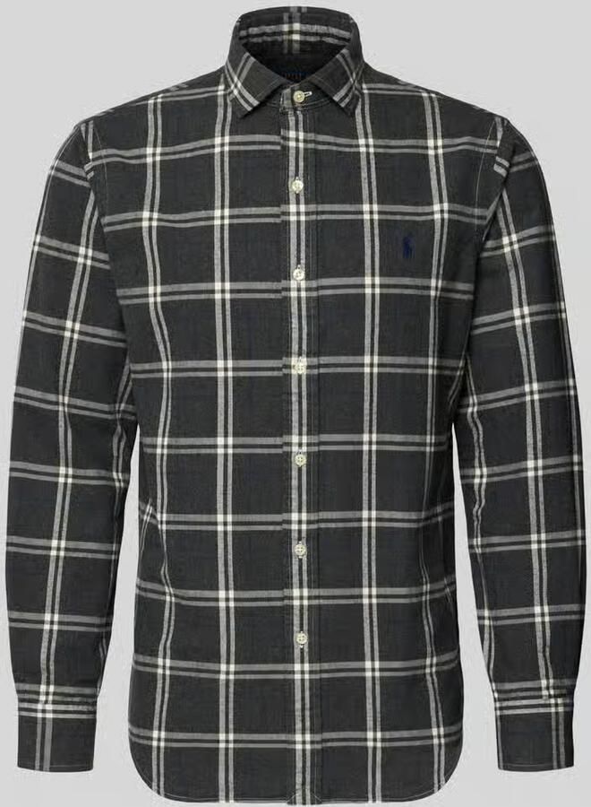 Polo Ralph Lauren Overhemd Lange Mouw CHEMISE COUPE DROITE EN OXFORD