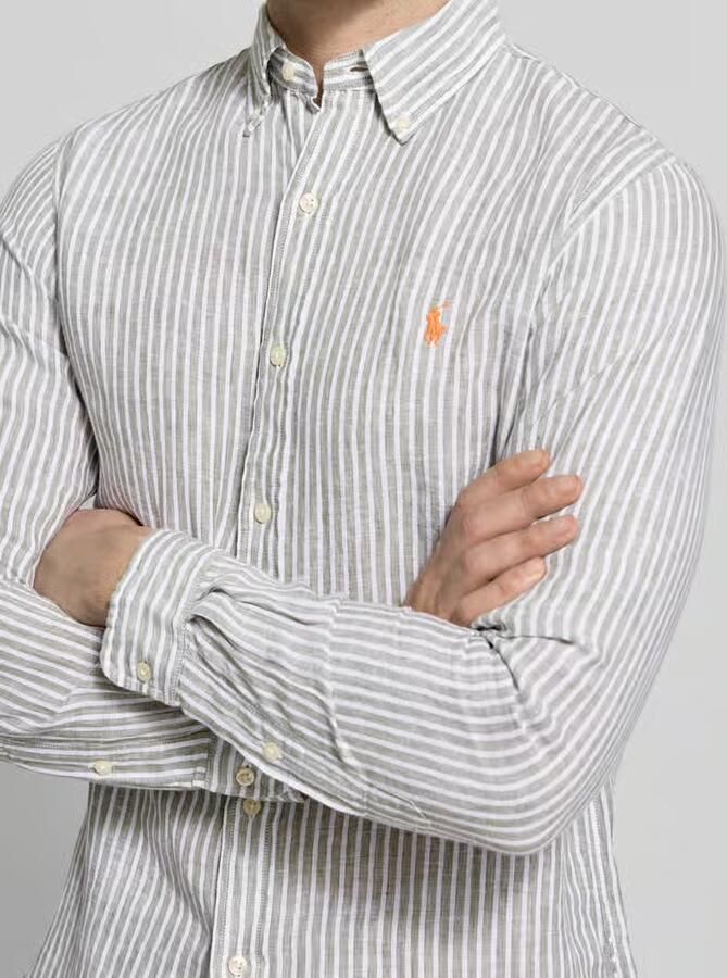 Polo Ralph Lauren Regular fit vrijetijdsoverhemd van puur linnen