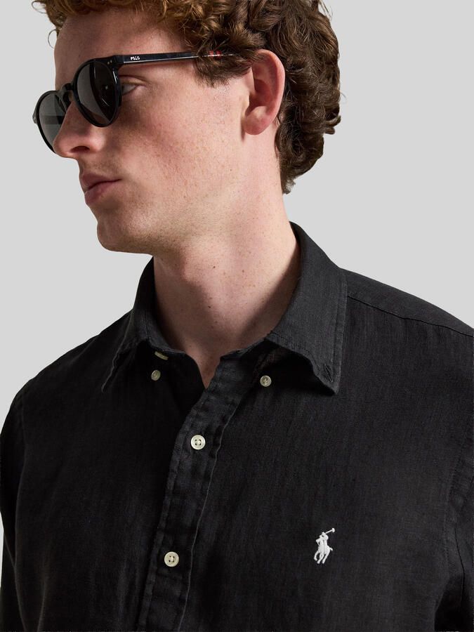 Polo Ralph Lauren Regular fit vrijetijdsoverhemd van puur linnen
