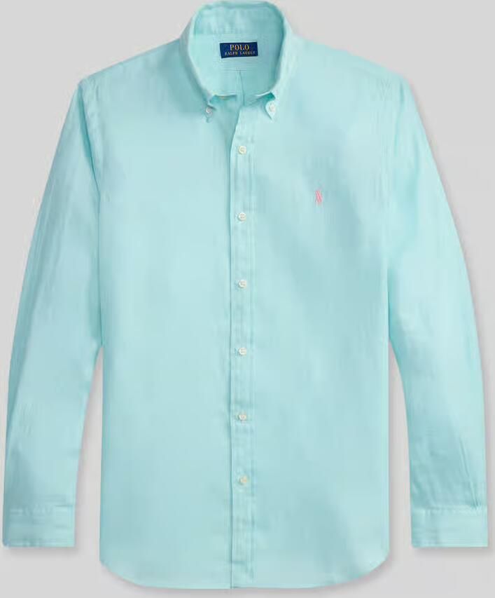 Polo Ralph Lauren Regular fit vrijetijdsoverhemd van puur linnen - Foto 2