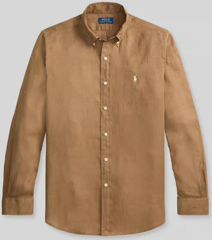 Polo Ralph Lauren Regular fit vrijetijdsoverhemd van puur linnen - Foto 2