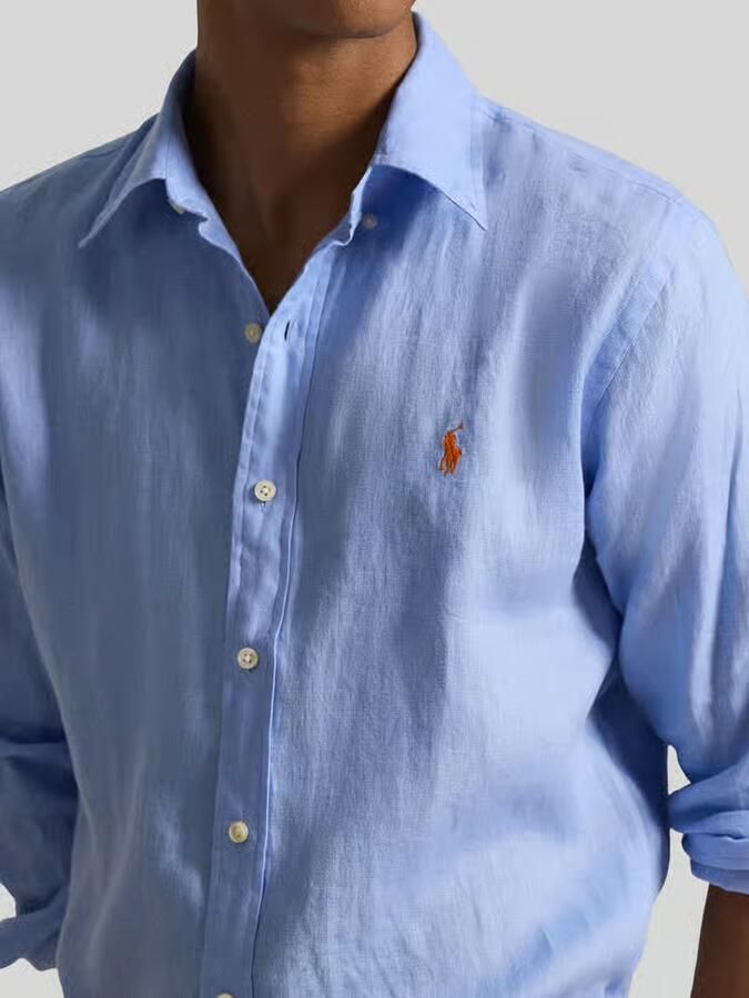 Polo Ralph Lauren Regular fit vrijetijdsoverhemd van puur linnen