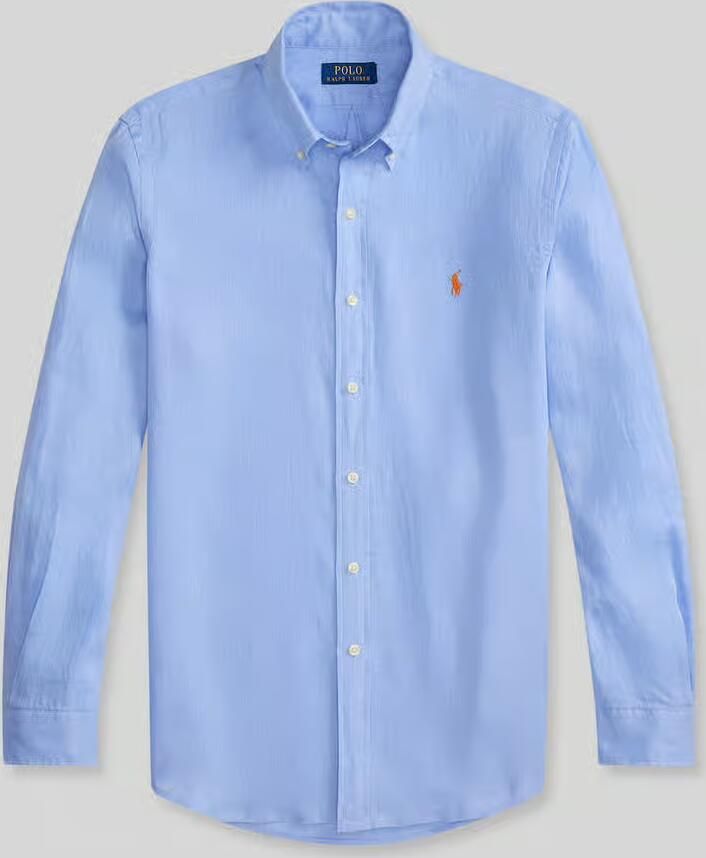 Polo Ralph Lauren Regular fit vrijetijdsoverhemd van puur linnen - Foto 2