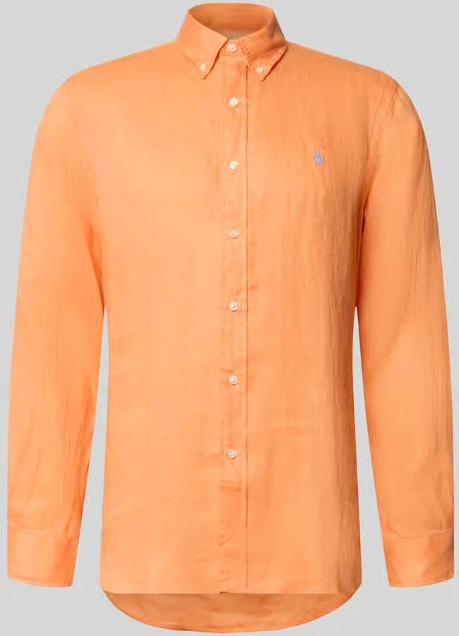 Polo Ralph Lauren Regular fit vrijetijdsoverhemd van puur linnen - Foto 2