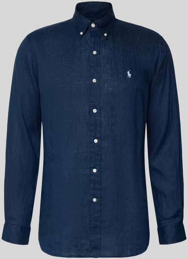 Polo Ralph Lauren Overhemd Lange Mouw CHEMISE COUPE DROITE EN LIN - Foto 3