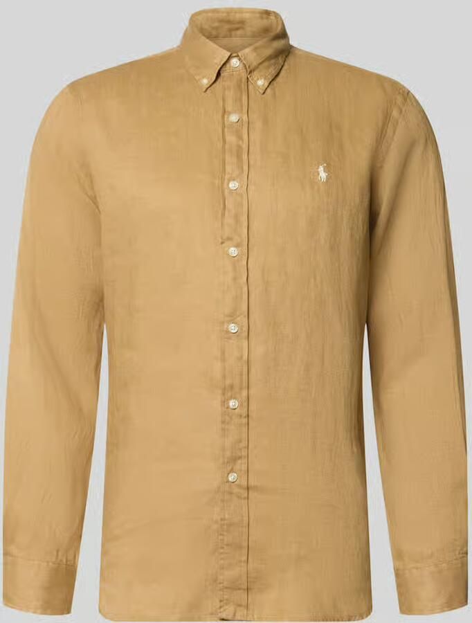 Polo Ralph Lauren Regular fit vrijetijdsoverhemd van puur linnen - Foto 2