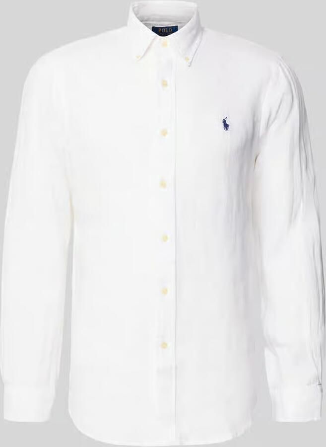 Polo Ralph Lauren Regular fit vrijetijdsoverhemd van puur linnen - Foto 2