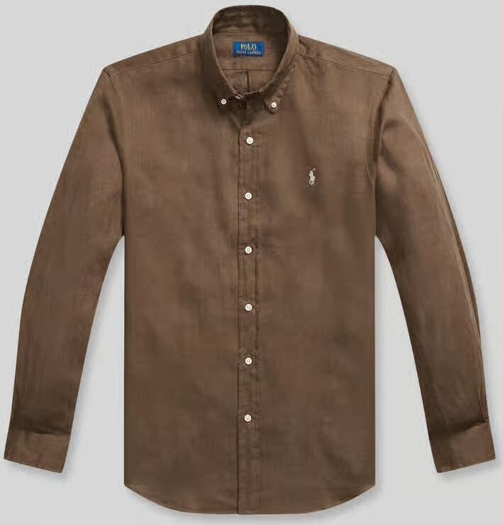 Polo Ralph Lauren Regular fit vrijetijdsoverhemd van puur linnen - Foto 2