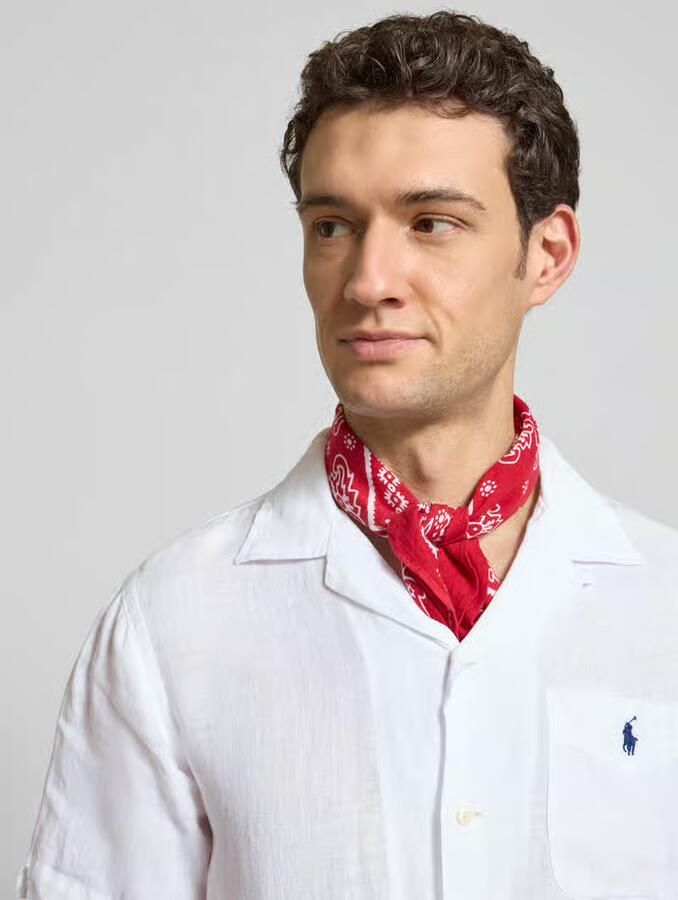 Polo Ralph Lauren Regular fit vrijetijdsoverhemd van puur linnen