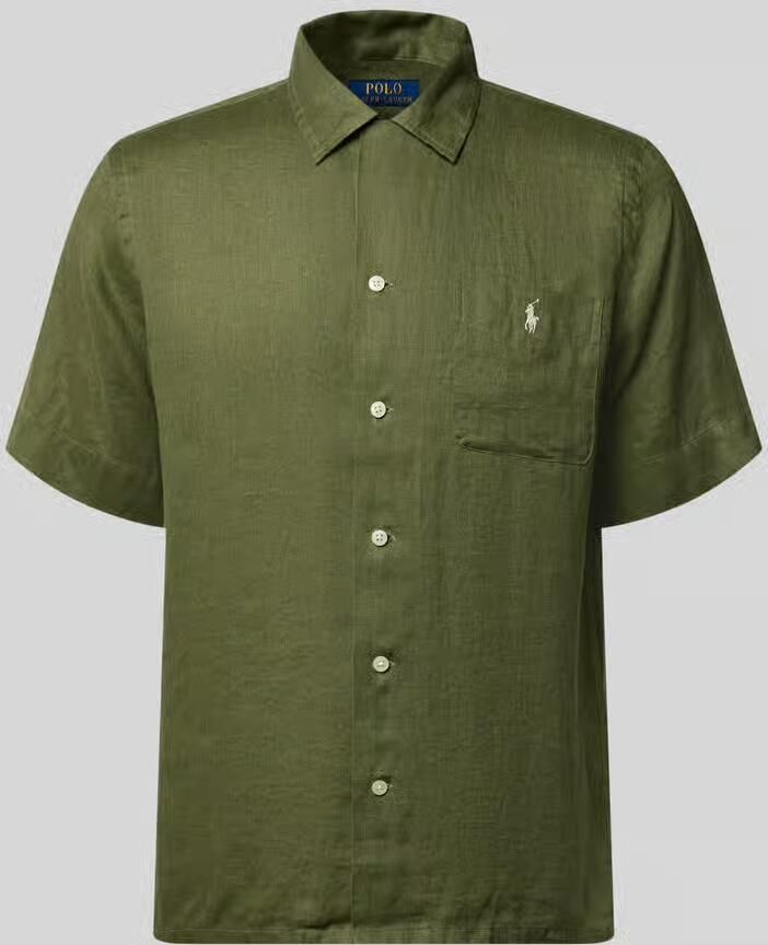 Polo Ralph Lauren Regular fit vrijetijdsoverhemd van puur linnen - Foto 2