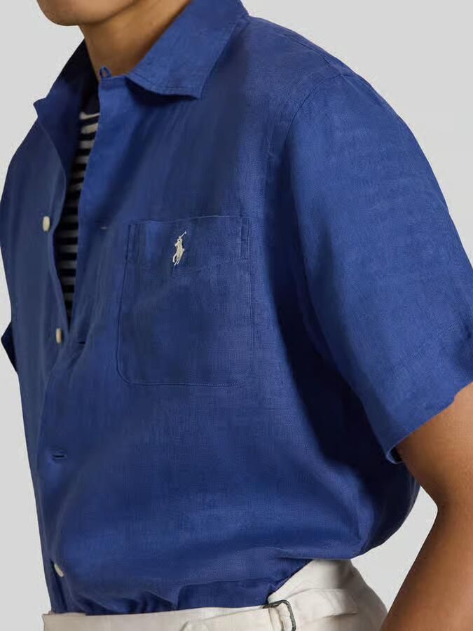 Polo Ralph Lauren Regular fit vrijetijdsoverhemd van puur linnen