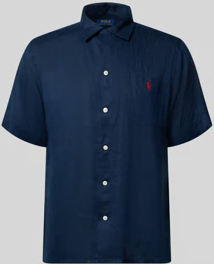 Polo Ralph Lauren Regular fit vrijetijdsoverhemd van puur linnen - Foto 2