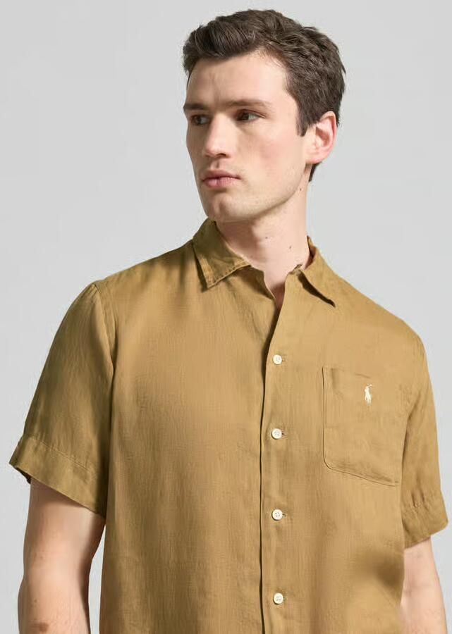 Polo Ralph Lauren Regular fit vrijetijdsoverhemd van puur linnen