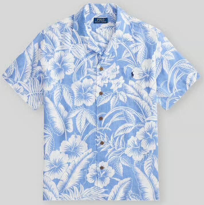 Polo Ralph Lauren regular fit vrijetijdsoverhemd van puur linnen - Foto 2