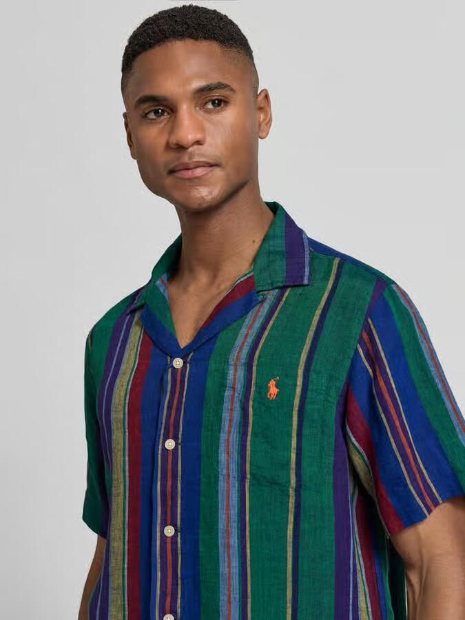 Polo Ralph Lauren regular fit vrijetijdsoverhemd van puur linnen