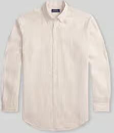 Polo Ralph Lauren Overhemd Lange Mouw CHEMISE RAYEE COUPE DROITE EN LIN - Foto 2