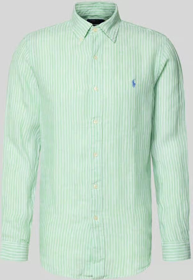 Polo Ralph Lauren Regular fit vrijetijdsoverhemd van puur linnen - Foto 2