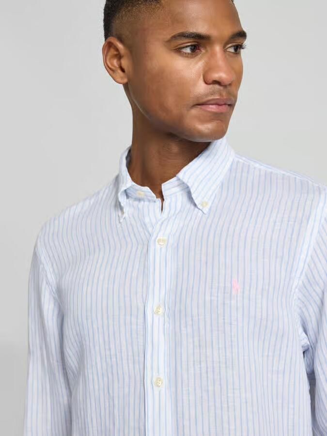 Polo Ralph Lauren Regular fit vrijetijdsoverhemd van puur linnen