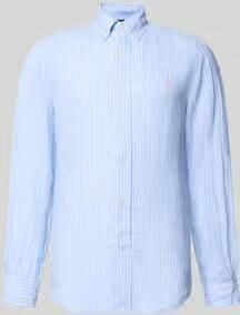 Polo Ralph Lauren Overhemd Lange Mouw CHEMISE RAYEE COUPE DROITE EN LIN - Foto 2