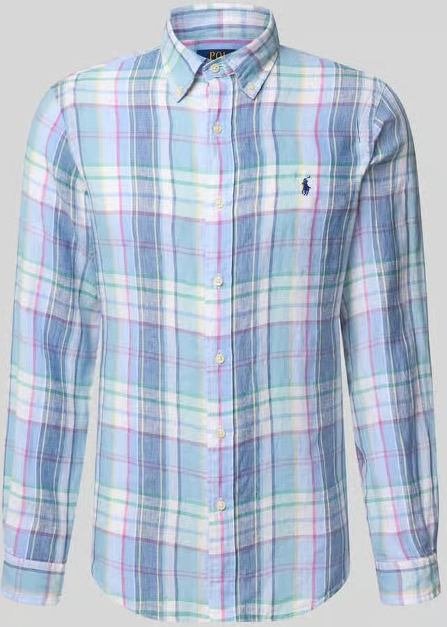 Polo Ralph Lauren regular fit vrijetijdsoverhemd van puur linnen - Foto 2