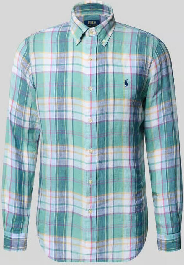 Polo Ralph Lauren regular fit vrijetijdsoverhemd van puur linnen - Foto 2