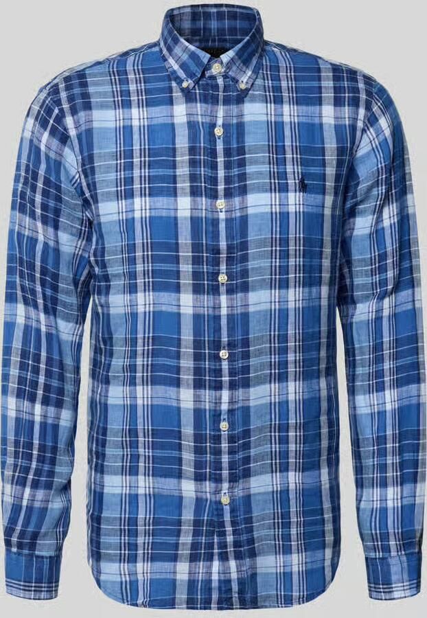 Polo Ralph Lauren Regular fit vrijetijdsoverhemd van puur linnen - Foto 3