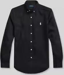 Polo Ralph Lauren Regular fit vrijetijdsoverhemd van puur linnen