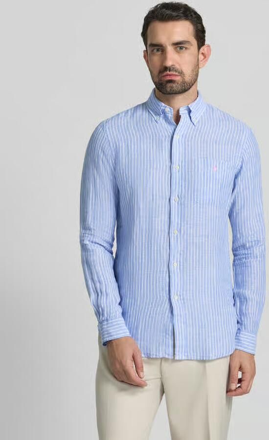 Polo Ralph Lauren Regular fit vrijetijdsoverhemd van puur linnen - Foto 2