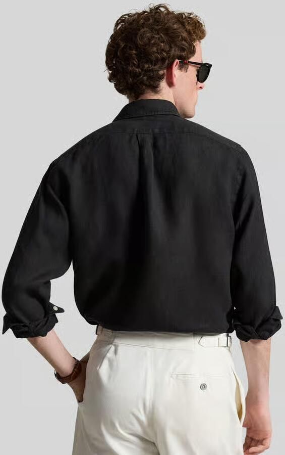 Polo Ralph Lauren Regular fit vrijetijdsoverhemd van puur linnen - Foto 2