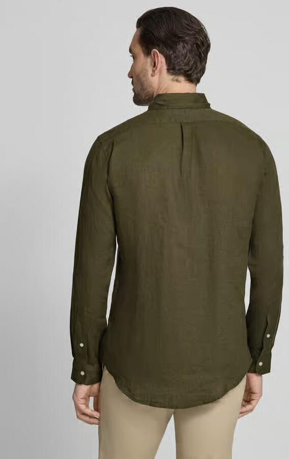 Polo Ralph Lauren Regular fit vrijetijdsoverhemd van puur linnen - Foto 2