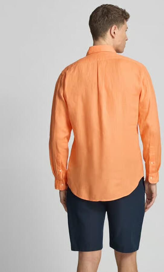 Polo Ralph Lauren Regular fit vrijetijdsoverhemd van puur linnen