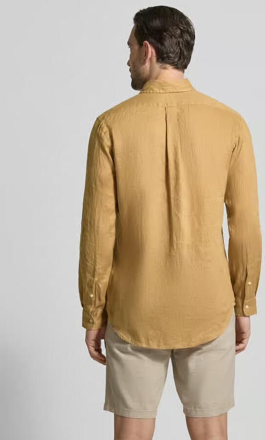 Polo Ralph Lauren Regular fit vrijetijdsoverhemd van puur linnen - Foto 3